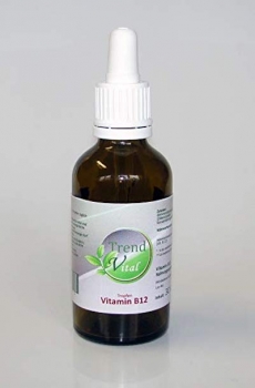 Vitamin B12 Tropfen 50 ml vegan vonTrendvital